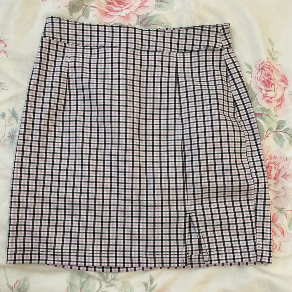 Garage mini plaid 2020 skirt like new xs